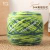3 dois esquilos lã média grossa esquilo fio tricotado à mão chapéu cachecol bolsa lã brilhante seda cavalo mar fio