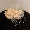 Nuevos accesorios para la cabeza Hanfu con borlas antiguas y clip lateral para niñas, horquillas Xianqi, accesorios antiguos para el cabello con clip para vestido, accesorios para el cabello