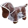 Impermeable para Perro Impermeable para Mascota Impermeable de Cuatro Patas para Perro Pequeño Poncho Corgi Calidad de Exportación Perros Pequeños y Medianos Transparente Impermeable