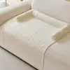 Sofá cama para mascotas de alta gama, cálido y engrosado con relleno de algodón espacial, diseñado para gatos y perros, con una superficie integrada antideslizante