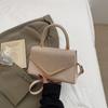 Bolso de Mujer de Moda Nicho Francés 2025 Nuevo Bolso de Hombro Empalmado Bolso de Mano para Viaje Bolso Cruzado para Mujer Tendencia Transfronteriza