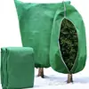 Funda de protección invernal para plantas de comercio exterior transfronterizo, funda de tela no tejida con aislamiento térmico, funda de protección contra heladas y congelación para plantas verdes agrícolas y hortícolas