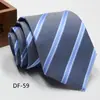 Gravata formal de negócios masculina fio de poliéster Seta 8cm gravata de negócios