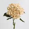 Flor Artificial de Hortensia Película de Impresión 3D Se Siente Hortensia Boda Decoración de Boda Sala de Estar Flor Decorativa Material de Flor Artificial