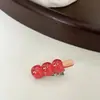 Pinza para el pelo de lazo estilo coreano, nuevo modelo 2026, pinza BB de alta gama para flequillo y patillas, pinza de pico de pato lateral