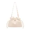 Bolso tipo cubo grande de moda y minimalista estilo coreano, nueva colección otoño 2026, bolso de hombro/bolso cruzado relajado y casual