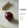 Tetera rosa, juego de té de cerámica estilo silencioso, tetera casera hecha a mano estilo japonés, tetera individual, tetera de gran capacidad