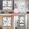 Película para vidrio esmerilado autoadhesiva transparente opaca a prueba de explosiones, pegatina decorativa para ventana, papel para ventana para puerta corredera de baño