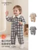 Mono Acolchado Engrosado de Una Pieza para Bebé Recién Nacido Invierno Exterior Caliente para Bebé Traje de Gateo Versátil para el Hogar