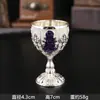 Vasos de Licor Domésticos de Gama Alta, Vasos de Cóctel Retro de Alto Valor, Creativos y Elegantes, Anticaídas, Artículos Decorativos