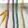 Cinta de Organza Cosida a Mano con Encaje de Cristales de Colores para Vestidos de Boda, Tocados y Accesorios de Cuello - Bola de Cristal de 4 mm