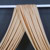 Nuevo Manto de Tela para Boda Vantle Tela Decorativa Chifón de Perlas Tela de Cinta Marco de Madera para Boda Diseño de Fondo de Arco