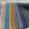 Tela de Hilo Tintado con Rayas de Cupro Rt, Pantalones Anchos Fluidos para Mujer, Ropa Refrescante para Niños, Tops y Vestidos de Pijama