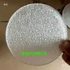 Acessórios de vidro para iluminação sala de estar quarto sala lustre de cristal tampa de luminária de teto abajur redondo peças de vidro