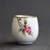 Caneca Jianzhan da Fornalha Ru Caneca de Chá Caneca para Degustação de Chá Padrão Rachado Pode Ser Cultivado Caneca Única Caneca do Anfitrião Tigela de Chá Caneca de Chá Gongfu Presente de Festival