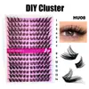 Cílios Postiços Me01 Auto-Enxerto Transfronteiriço, Segmentados, Volume Grande, Estilo Europeu e Americano Leve, Naturais e Espessos, Estilo Baby Curl