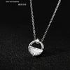 Collar Wanying Jewelry One Wang Qingquan Plata Esterlina S925 Personalidad Creativa Moda Simple Lujo Ligero Nicho Accesorios Personalización