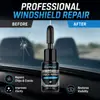 KineShineX Fluido de Reparación para Parabrisas de Coche Repara Rápidamente Grietas, Abolladuras y Fisuras - Resina de Autorreparación