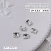 Accesorios al por mayor para Nail Art Diamante Transparente de Fondo Puntiagudo Super Flash Gran Corazón Torcido Hacha Gota de Agua Cuadrado Gordo Mariposa Diamante Blanco Accesorios para Uñas