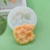 Molde de Silicone em Forma de Urso para Biscoito para Assar DIY Bolo Fondant Chocolate Mousse Molde de Biscoito