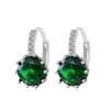 Zhenrong AliExpress Pendientes de Moda Coreana Explosivos Pendientes de Circonita AAA Pendientes Multicolor Exquisitos Lote Mixto Super Brillantes