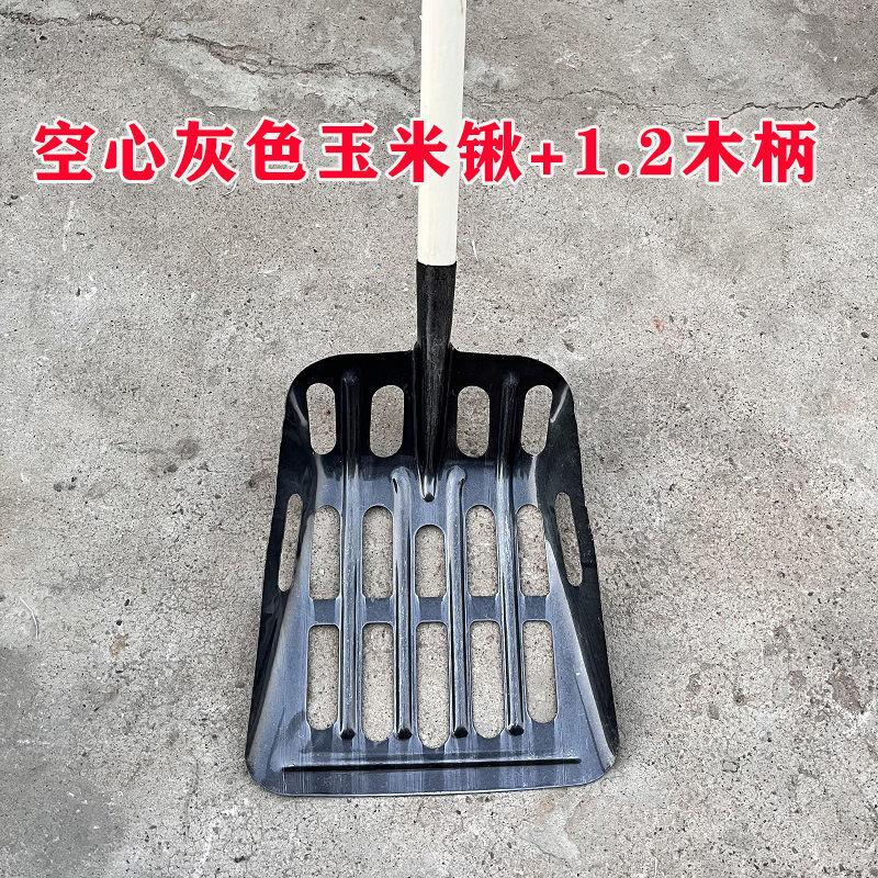 商品详情图_锰钢玉米铲子深斗镂空玉米锹装玉米棒子漏粒大铁锹收