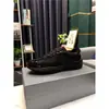 Marca P Verão Em Estoque Azul Couro Genuíno Plano Casual Couro Natural Cano Baixo Tendência Sapatos Bico Redondo Versátil Sapatos de Comércio Exterior