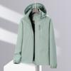 Nueva Chaqueta de Algodón con Grafeno a Prueba de Viento e Impermeable para Hombre, Ropa Cálida para Exteriores de Otoño e Invierno para Mujer, Chaqueta con Capucha Desmontable, Atuendo para Pareja