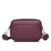 Bolso de Mujer de Moda 2023 Nuevo Comercio Transfronterizo Color Sólido PU Bolso Cruzado Bolso Pequeño de Mujer Bolso de Hombro de Mujer Bolso Cuadrado Pequeño