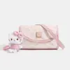 Bolsa de Teléfono para Niña de Lujo Ligero Luxe&Kitty, Bolso Cruzado de un Solo Hombro para Mujer, Estilo Transfronterizo Versátil con Temática de Gato, Diseño Simple y Único