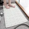 Tapete Antiderrapante para Banheiro Chuveiro Banho Banheira Vaso Sanitário Impermeável Tapete para Pés Tapete de Porta Chuveiro Doméstico Tapete Antiderrapante