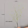 Ramas de árbol artificiales marchitas para decoración de bodas en interiores, materiales de follaje para decoración del hogar, arreglos florales artificiales marchitos estilo chino