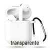 Adequado para Capas Protetoras de Silicone para AirPods Primeira e Segunda Geração, Capas Protetoras Anti-Queda para Fones de Ouvido Bluetooth da Apple, Atacado em Estoque