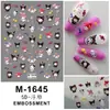 Pegatinas 5D en Relieve para Uñas Año Nuevo 2024 Dragón Chino Tótem Danza del León Fortuna Mahjong Calcomanías Adhesivas para Uñas