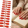 Europeu e Americano Popular Transfronteiriço Fosco Sólido Cor Gelo-Transparente Alto Padrão Trapezoidal Nail Art Unhas Usáveis Pontas de Unhas Postiças Acessórios