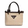Bolsas de Paja Populares para Playa de Verano de Este Año para Mujer 2025 Nuevo Estilo Simple y de Moda Bolso Cruzado Versátil Bolso Cubo de Hombro
