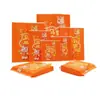 Sacos de Lanche do Ano do Cavalo em Estoque, Revestidos com Película Anti-Óleo, Sacos de Papel para Embalagem de Grau Alimentício para Salsichas Grelhadas, Frango Frito e Hambúrgueres de Ovo