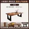 Mesa de jantar em madeira maciça para a sala de estar, mesa grande, novo modelo 2026, mesa de jantar para casa, mesa longa grande para a sala de estar, escrivaninha, escrivaninha de escritório