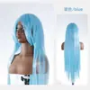 Fábrica Wanmei Perucas Sintéticas de Alta Temperatura Estilo Europeu e Americano para Mulheres, Cabelo Longo, Natural e Realista, Volumosas, Disponíveis em Múltiplas Cores, Cabelo Longo Cacheado
