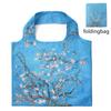 Nueva Bolsa de Compras Plegable Transfronteriza Bolsa de Almacenamiento Museo Pintura al Óleo Impermeable Bolsa de Almacenamiento de Hombro Bolsa Tote para Compras de Abarrotes