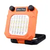 Iluminação de Camping de Carregamento Externo Alimentada por Energia Solar Carregador de Celular de Emergência com Múltiplas Marchas, Ímã e Longa Duração de Bateria para Uso Externo