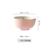 Juego Minimalista de Cuenco y Plato de Cerámica para Uso Doméstico, Vajilla de Alto Valor Estético, Tazones para Arroz, Tazones Pequeños, Tazones para Sopa, Tazones para Fideos y Platos Atractivos