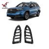 Adequado para Subaru 25 Forester Forester modificado tomada de ar condicionado especial decorativo moldura brilhante