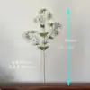 Flor Artificial de Mariposa y Flor de 18 Cabezas Múltiples Simulada para Decoración del Hogar, Celebración de Bodas, Flor de Seda al por Mayor Transfronteriza, Flor Artificial