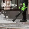 Soplador de nieve eléctrico sin escobillas personalizado, Soplador de batería de litio, Soplador portátil recargable, Eliminación de polvo industrial de alta potencia