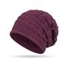 Outono e inverno nova rua plissada pilha boné versão longa elástica quente lã boné moda all-match earmuff cabeça frio boné