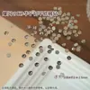 Pedras de Strass Redondas Pequenas K9 Sparkling White com 33 Facetas e Base Plana para Nail Art, Pacote Misto de Pedras de Strass Coloridas com Base Plana Decorações para Nail Art