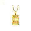 Colgante de la Fortuna Flor de Cerezo de Oro Puro 999 Oro Duro 3D Pluma Dorada Colgante de Collar para Mujer Agitar Explosiones Industria de EE. UU. Entrega de Regalo