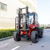 Venta Directa de Fábrica Montable Multifuncional Montacargas, Montacargas Todoterreno de Combustión Interna Diésel de Cuatro Ruedas, Montacargas de 3.5 Toneladas