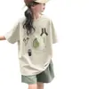 Conjunto de Verano 2026 para Niñas, Nuevo, Moderno, a la Moda, de Dos Piezas, Manga Corta, para Niñas Mayores, Popular en Redes Sociales